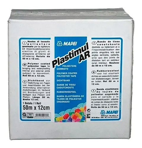 EMULSION  ASFALTICA MAPEI PLASTIMUL AR             CAJA 18 LT