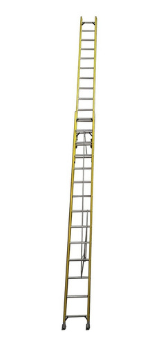ESCALERA FIBERGLASS EXTENSIBLE-2X12 -375/650 CM    DOBLE TRA