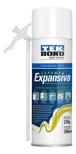 ESPUMA POLIURETANO EXPANS  300ml-230gm.      CJ12