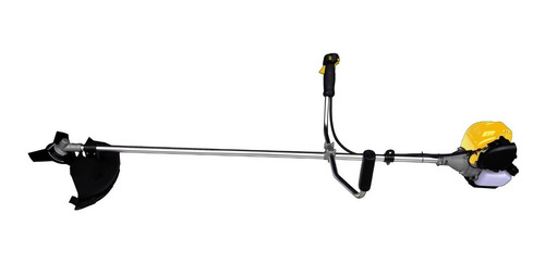 DESMALEZADORA CASTEL GARDEN GX35-35CC.4TT-0.85KW    ARNES PROFESIONAL-CABEZAL NYLON Y CUCHILLA-CAJA ENGRANAJE JAPON-MANUBRIO ERGONOMETRICO REGULABLE-
TANQUE COMBUSTIBLE DE 350 ML.
CUCHILLA  D. 255 MM- NYLON 380 MM--3200 +-200 RPM-