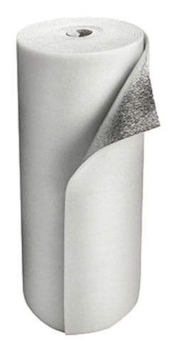 AISLANTE RUFI 5- -5MM- 1 x 20MT-POLIESTER BLANCO    MEMBREAN DE ESPUEMA TERMOPLASTICA CON ALUMINIO PURO EN UNA SOLA CARA