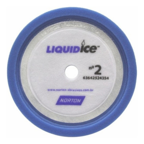 [FE63642542078] Boina de Espuma Azul - c/ Velcro - Medida: 228.6 mm