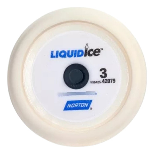 [FE63642542079] Boina de Espuma Blanca - c/ Velcro - Medida: 228.6 mm