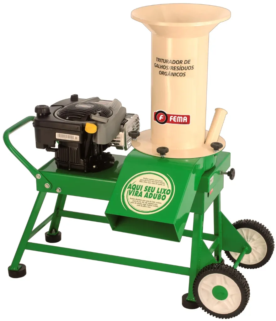 Trituradora Fema 200 Motor 6.5 HP 4T Fema