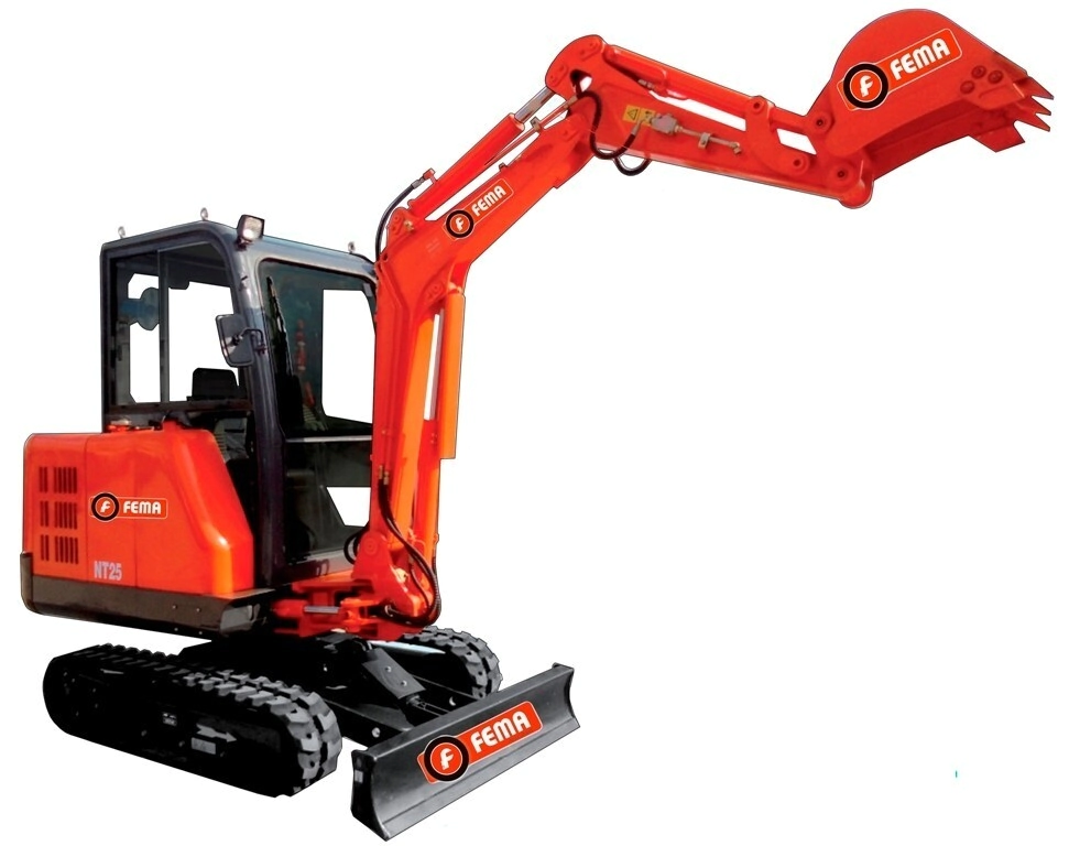 [FE69379228] Excavadora Hidráulica 29.5 HP (Fuerza de excavación 16.3 kN)