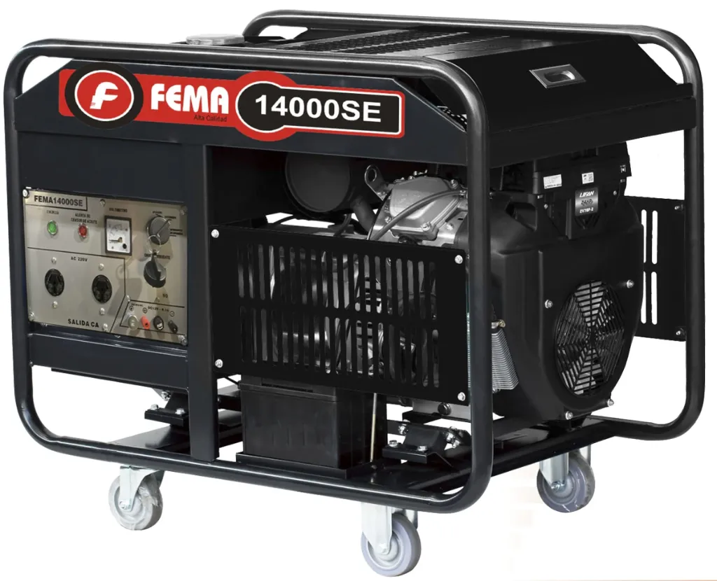 GENERADOR FEMA 14000-220V.-14KVA-MOTOR 21HP