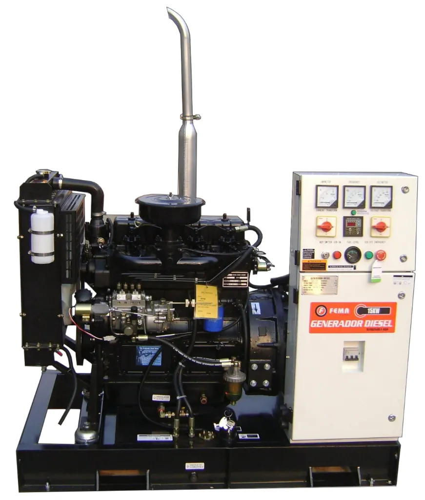 [FE69380452] GENERADOR FEMA 20 KW-25KVA-380VOLT-ABIERTO