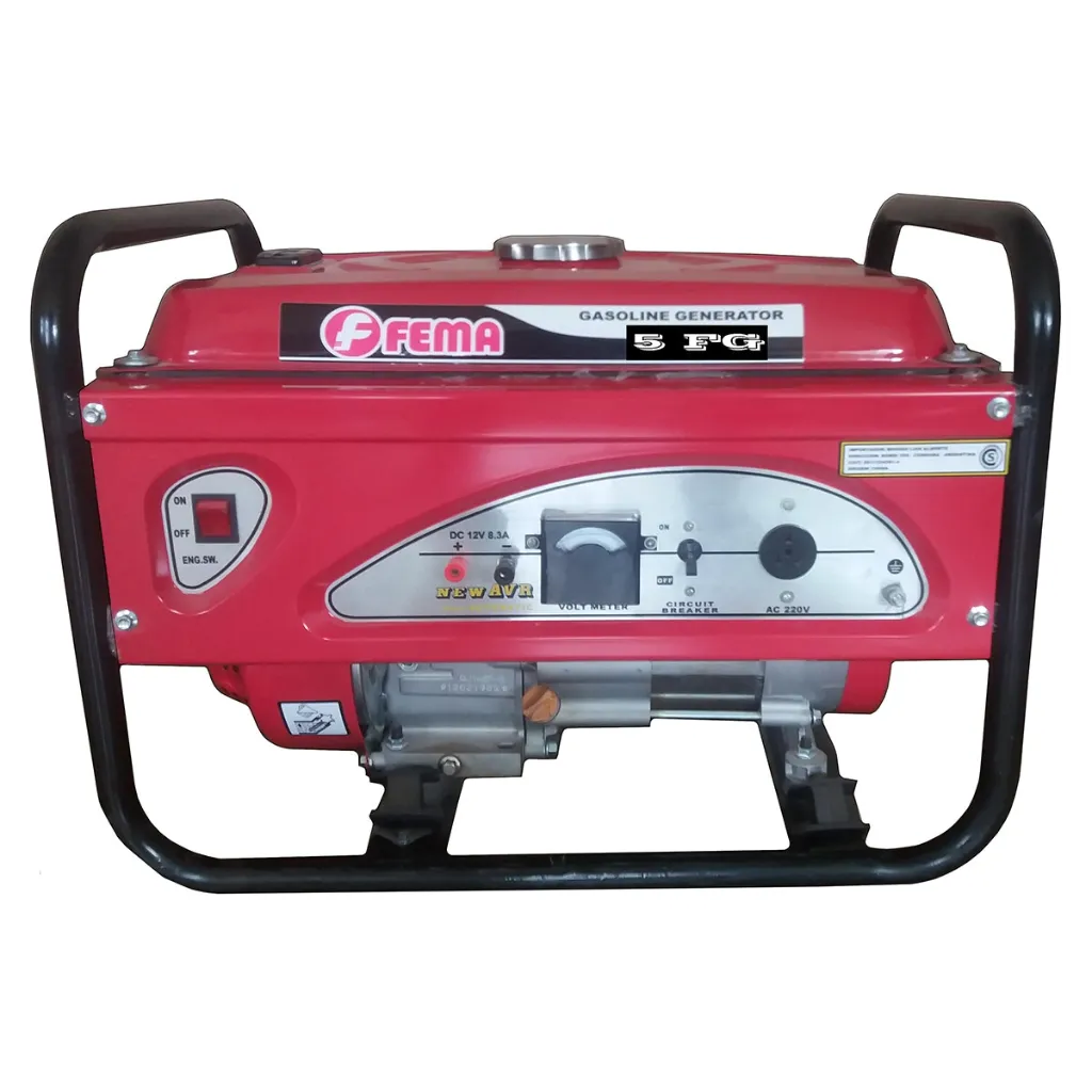 GENERADOR FEMA ROJO 2600 2.5KVA 6.5HP