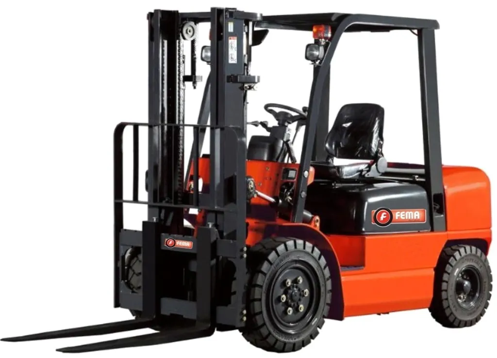 AUTOELEVADOR DIESEL 3000KG ALT 4,50MT DESPLAZADOR