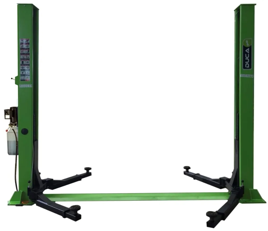 ELEVADOR AUTOS DUCA ECO -2 COLUMNAS 4,000KG 3HP 220V