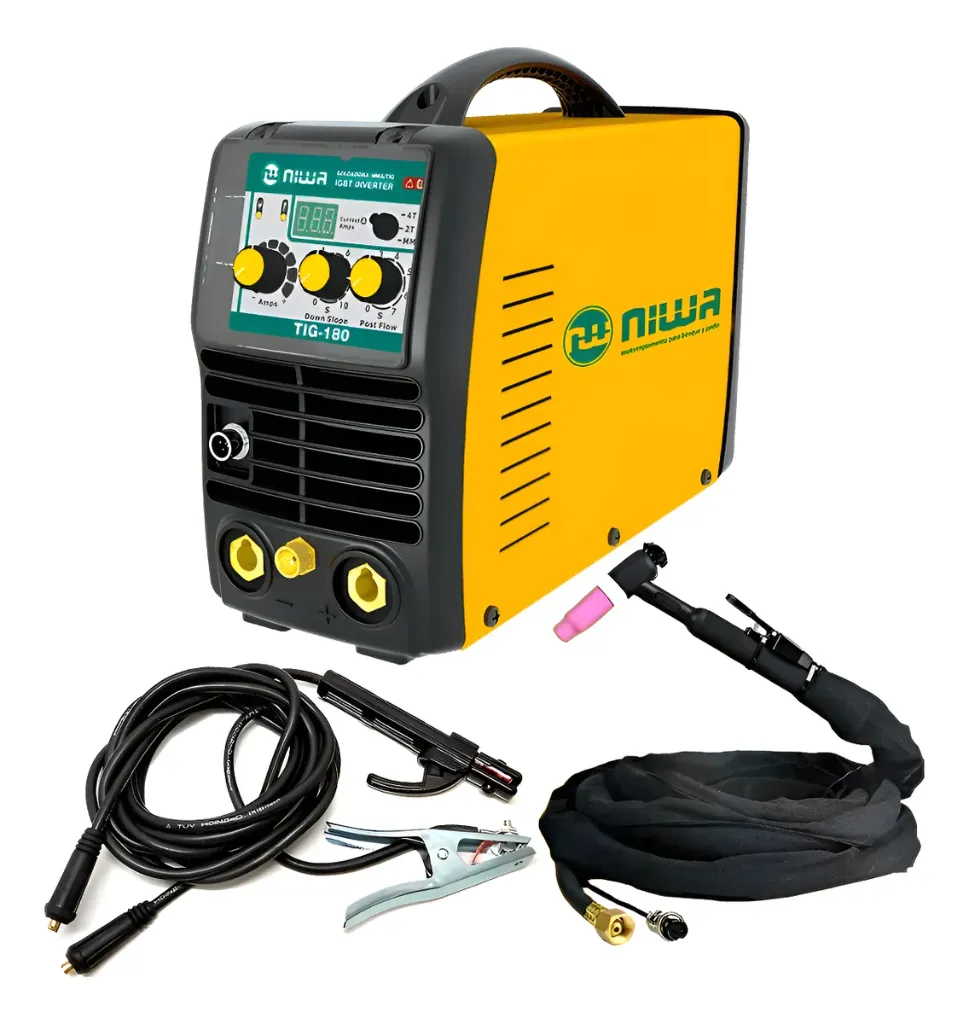 Soldadora Inverter Tig-180 Tig/mma Niwa Dual 2 Y 4 Tiempos