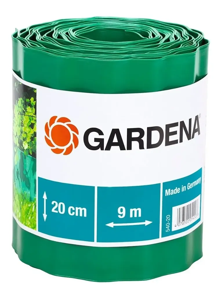 Cerco Guarda Cantero Jardín Gardena 9m 25cm