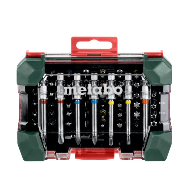 [RR6267020] Set Kit Juego De Puntas Para Atornillador 56 Piezas Metabo