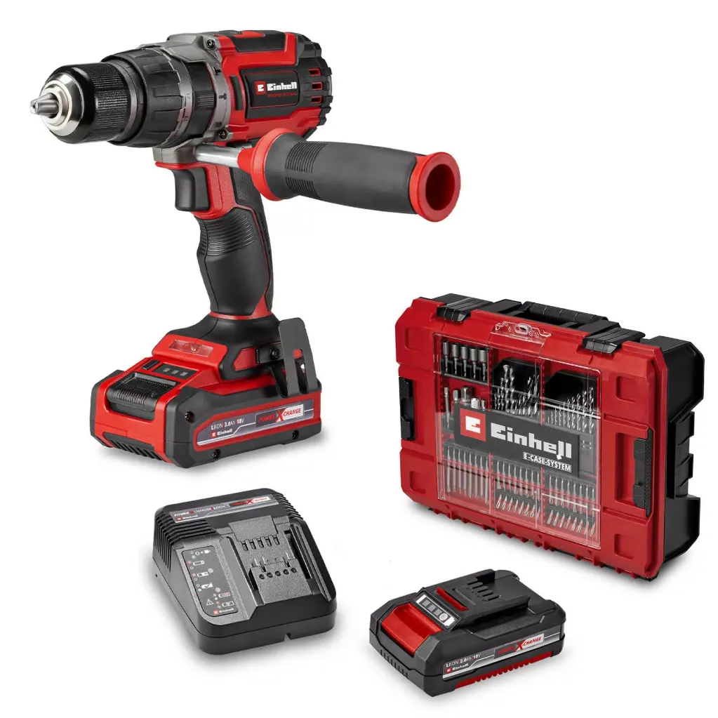 [EI4514318] Taladro Percutor Inalámbrico Einhell 18V Brushless 70Nm Kit 2 Bat