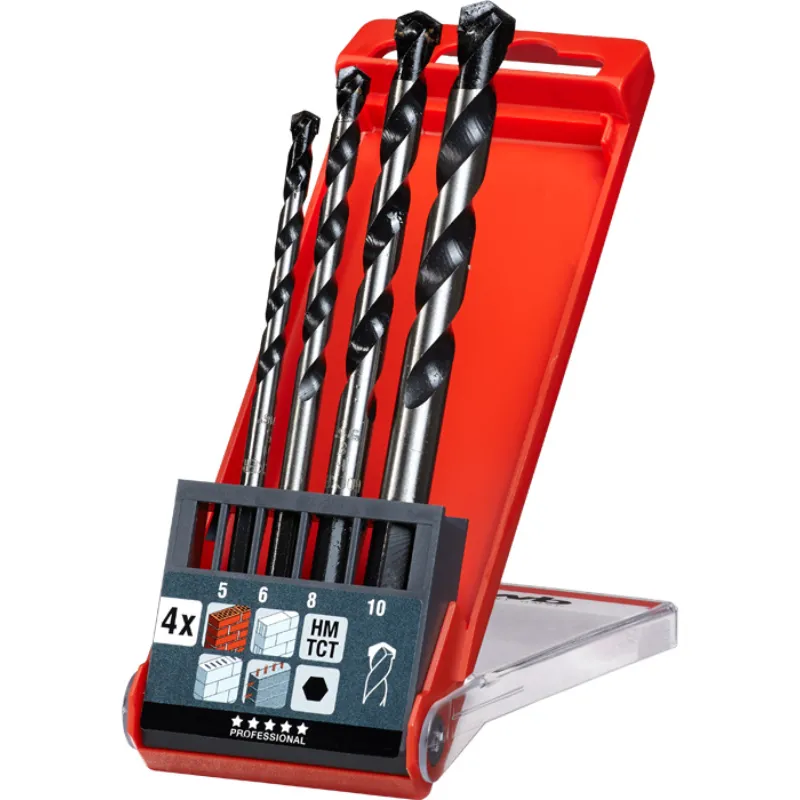 [EI49050800] Set Brocas Para Hormigón Y Piedra Einhell Super Rocker X4 Hexagonal