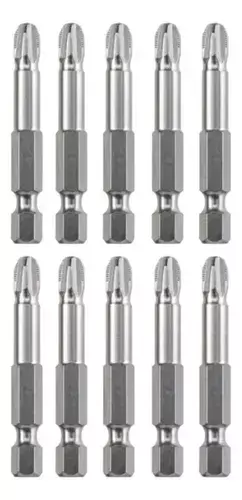[EI49102922] Puntas Atornillador Phillips PH2 50mm KWB X100 Acero TQ60